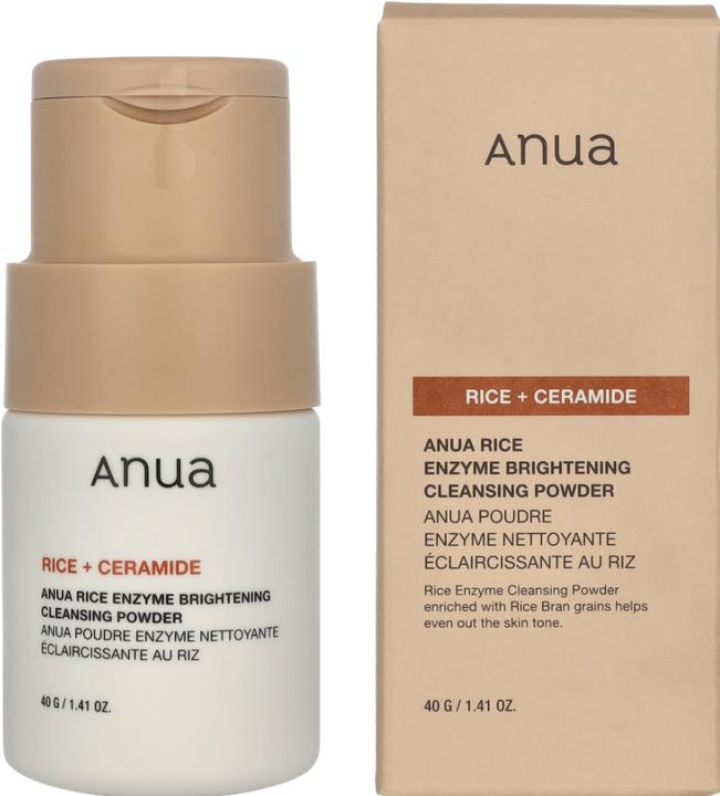 Actual product image Anua Rice Enzyme Brightening Cleansing Powder (40 g)