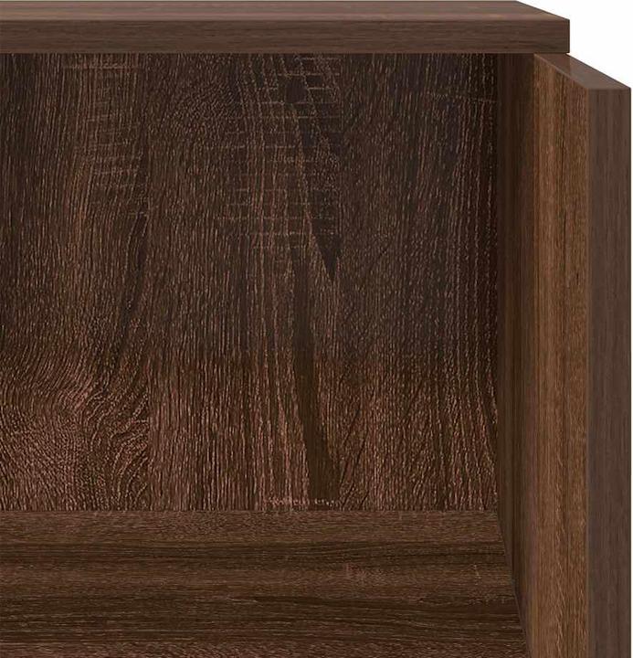 Actual product image vidaXL Reception counter brown oak look 55x50x103.5 cm wood-based material