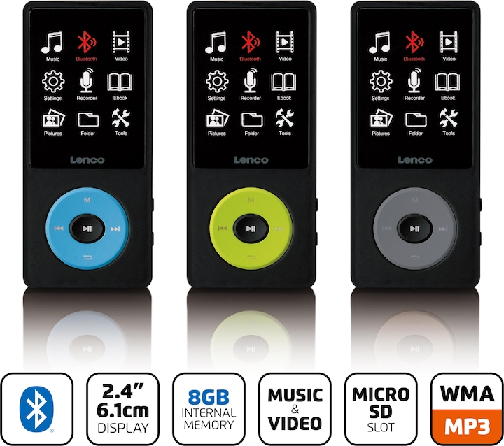 Produktbild Lenco Xemio-860BK (8 GB)