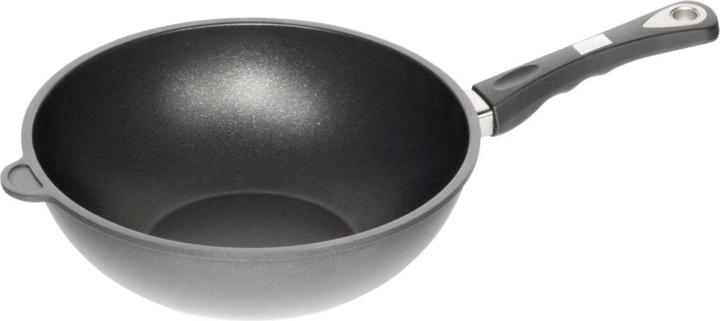Actual product image AMT Induction wok ø28cm, H: 11 cm w. handle (28 cm, Wok)