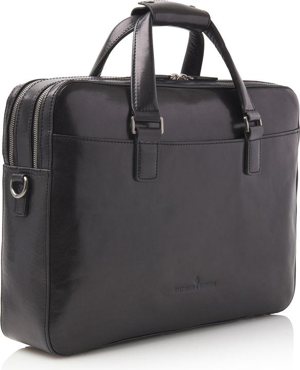 Productafbeelding Castelijn & Beerens /Beerens - Gaucho Paul Laptoptas 15,6 RFID - Zwart (16.93")