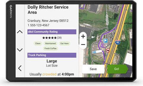 Actual product image Garmin dezl LGV1020 (10")