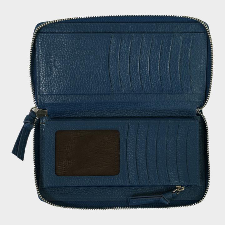 Produktbild Braun Büffel HANNA RFID blue sapphire