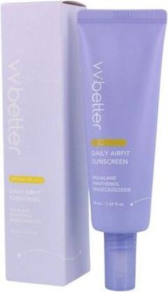 vvbetter Tägliche Luftige Sonnencreme SPF 50+ PA++++ (Sonnencreme, SPF 50+, 50 ml)