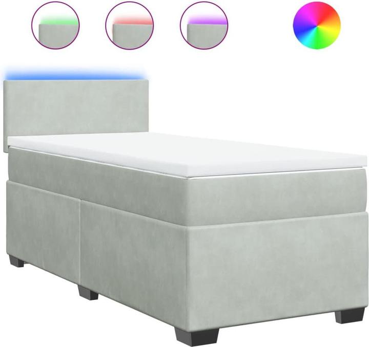 Produktbild vidaXL Boxspringbett (90 x 200 cm)
