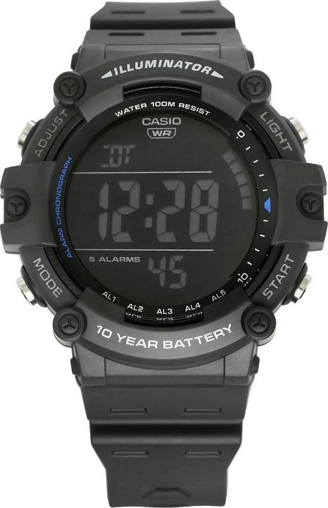 Actual product image Casio Sports - AE-1500WH-8B (Chronograph, Digital watch, Sports watch, 51 mm)