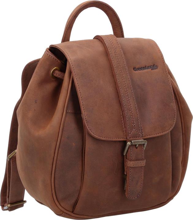 Image du produit Greenland Nature Montenegro City Sac à dos RFID en cuir 25 cm (5 l)