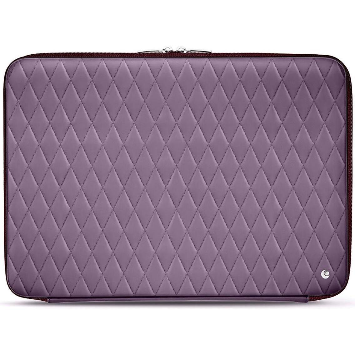 Noreve Lederhülle, Notebooktasche, Violett