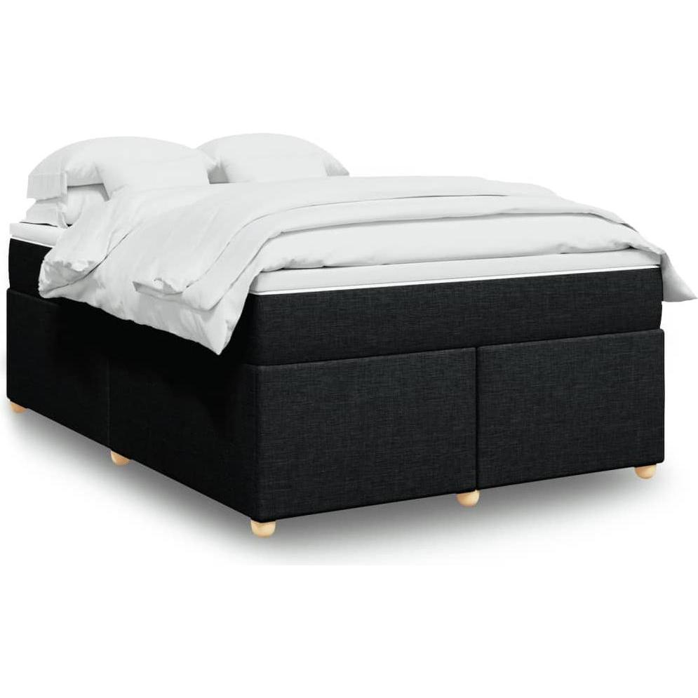 VidaXL, Bett, Bo x springbett mit Matratze 180 x 200 cm Stoff (180 x 200 cm)