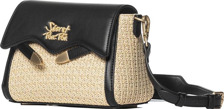Immagine prodotto Secret Pon Pon Damen Umhängetasche - Modell Eridana Nova - 100% Polyurethan - 20.5 X 18.0 X 7.0 Cm