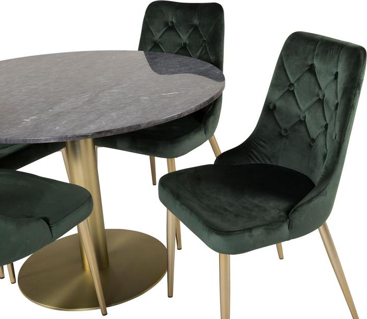 Produktbild Ebuy24 Essgruppe Estelle 17 (5-teilig) (Marmor)