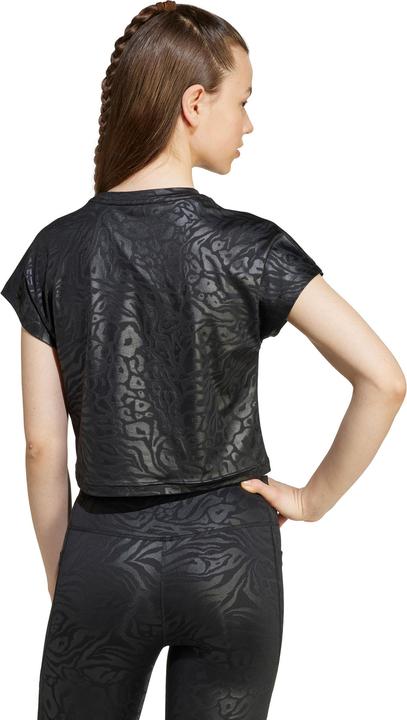 Image du produit adidas Kid's All Sports Animal Print Crop T-Shirt (140)