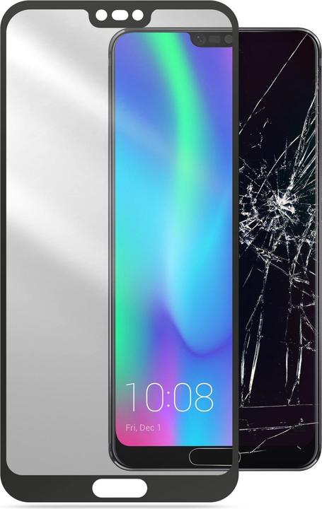 Produktbild Cellularline Tempered glass for Honor 10, black (1 Stk., Honor 10)