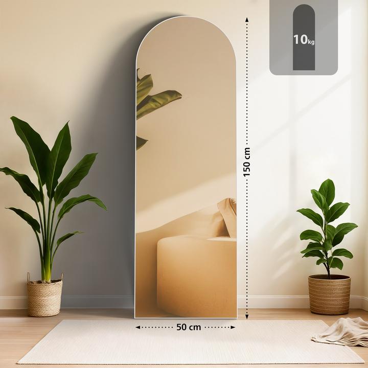 Produktbild CLP Spiegel Moline Standspiegel und Wandspiegel in einem (150 x 50 cm)