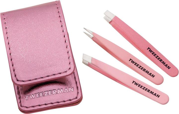 Produktbild Tweezerman Micro Mini Pinzetten Set Pink