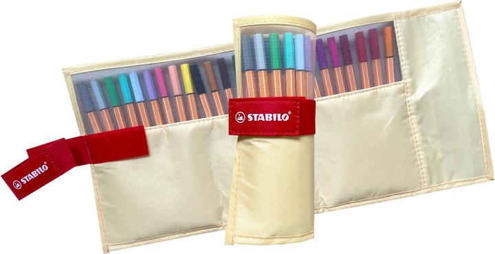 Produktbild STABILO Tintenfeinschreiber point 88 Rollerset Pastell (Sortiert, 25x)