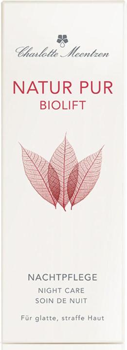 Immagine prodotto Charlotte Meentzen Natur Pur BIOLIFT Nachtpflege (50 ml, Crema notte)