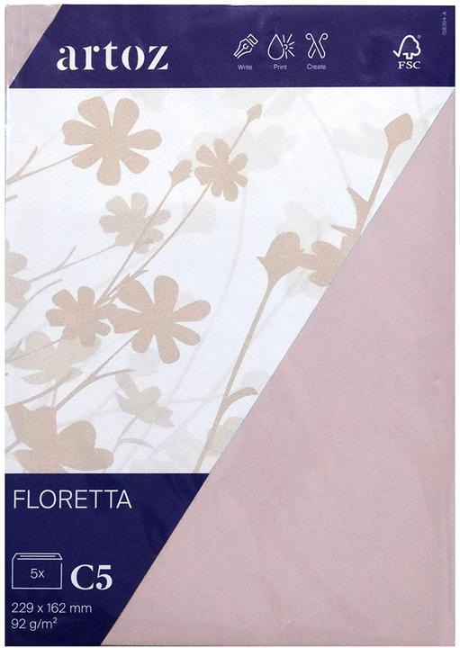 Produktbild Artoz Couverts Floretta 5 Stk. light rose (C5, 5x)