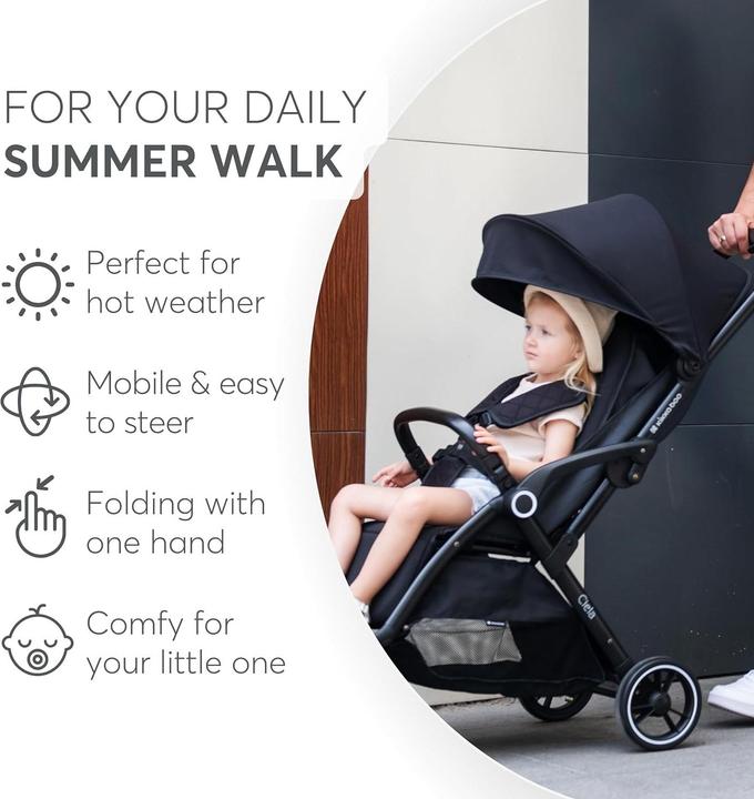 Produktbild Kikkaboo Kinderwagen, Buggy Ciela 22 kg