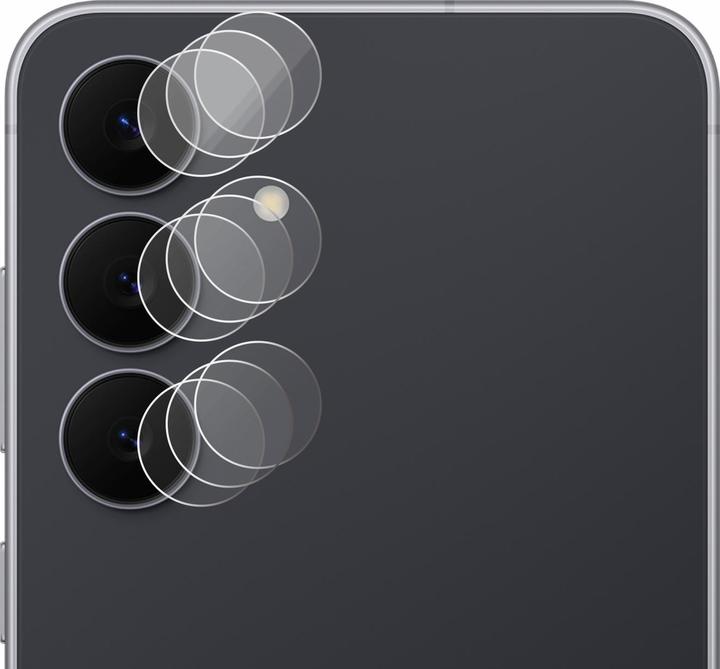 Produktbild Savvies Panzer Schutzglas für Samsung Galaxy S25 FE (NUR Kameraschutz) Schutzfolie Displayschutz Display (3 Stk., Samsung Galaxy S25 FE)