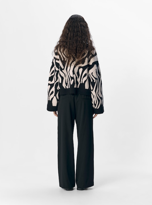 Actual product image Object Gemusterter Strickpullover (M)