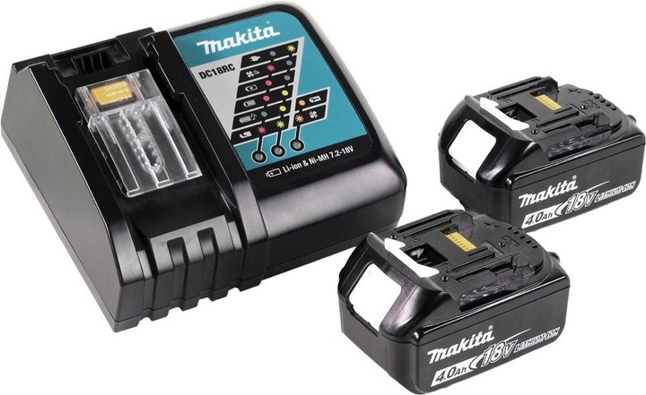 Actual product image Makita DCG 180 RMX Battery cartridge gun 18 V + 2x battery 4.0 Ah + charger