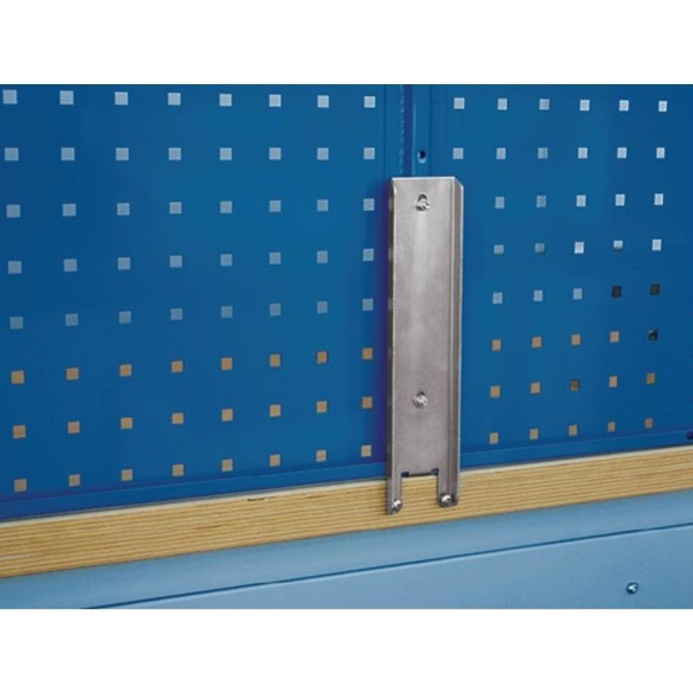 Bott, Werkzeugwand, Werkbankhalterung für Plattenlänge 1500/2000 mm passend für Loch-/Schlitzplatten