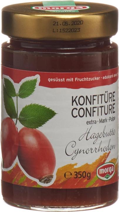 Image du produit Morga Confiture de pulpe d'églantier Fruchtz (350 g)