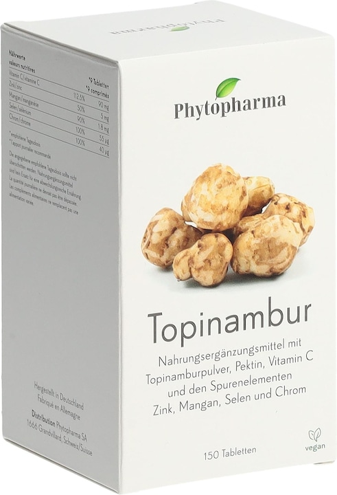 Produktbild Phytopharma Topinambur (150 Stück, Tabletten, 160 g)