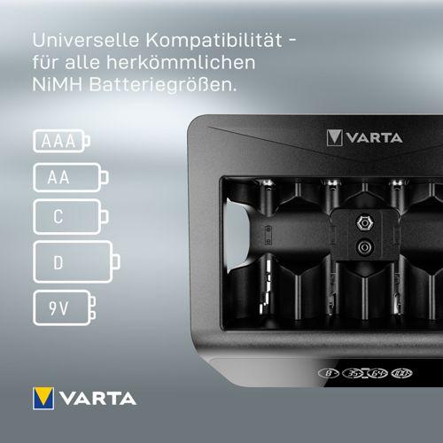 Image du produit Varta LCD Universal Charger+ (1 pcs, Chargeurs sans batterie)