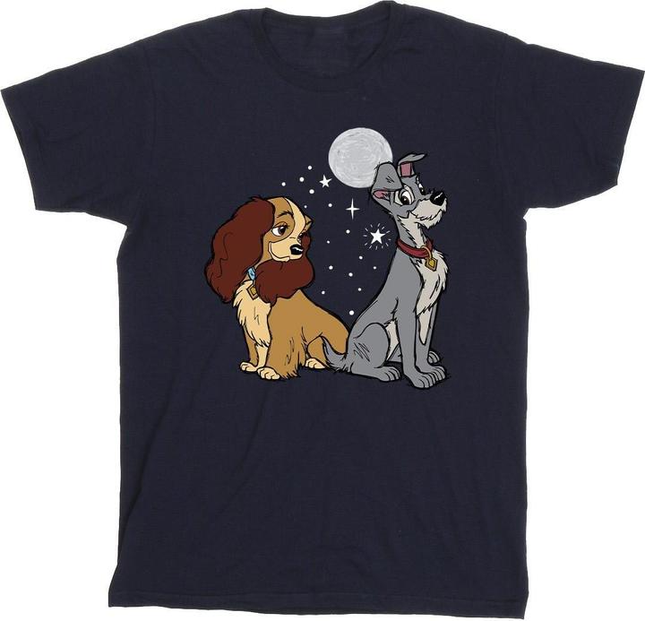 Produktbild Disney Lady And The Tramp Moon TShirt (3XL)