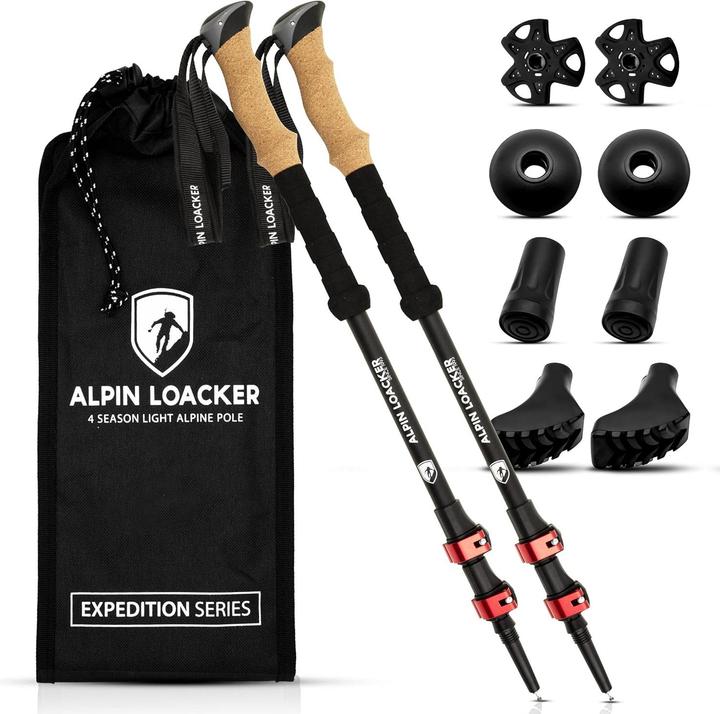 Produktbild Alpin Loacker Teleskop Wanderstöcke
