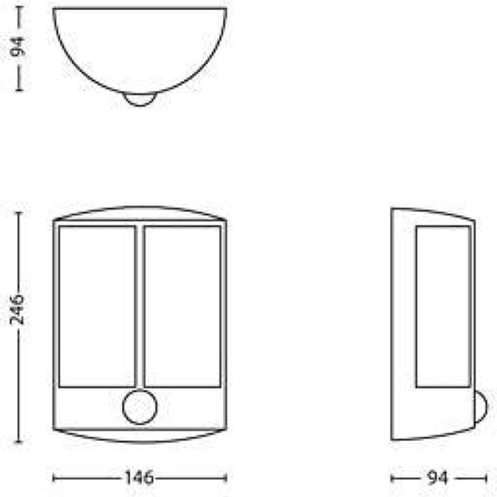 Immagine prodotto Philips Stock IR (600 lm, IP44)