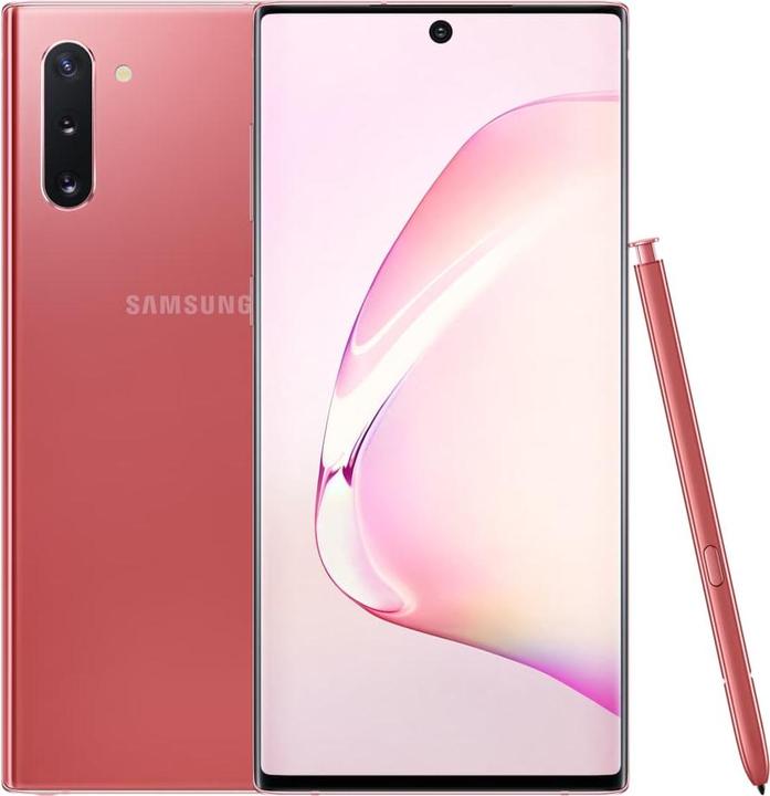 Produktbild Samsung Galaxy Note10 EU (256 GB, Aura Pink, 6.30", Dual SIM, 16 Mpx, 4G)