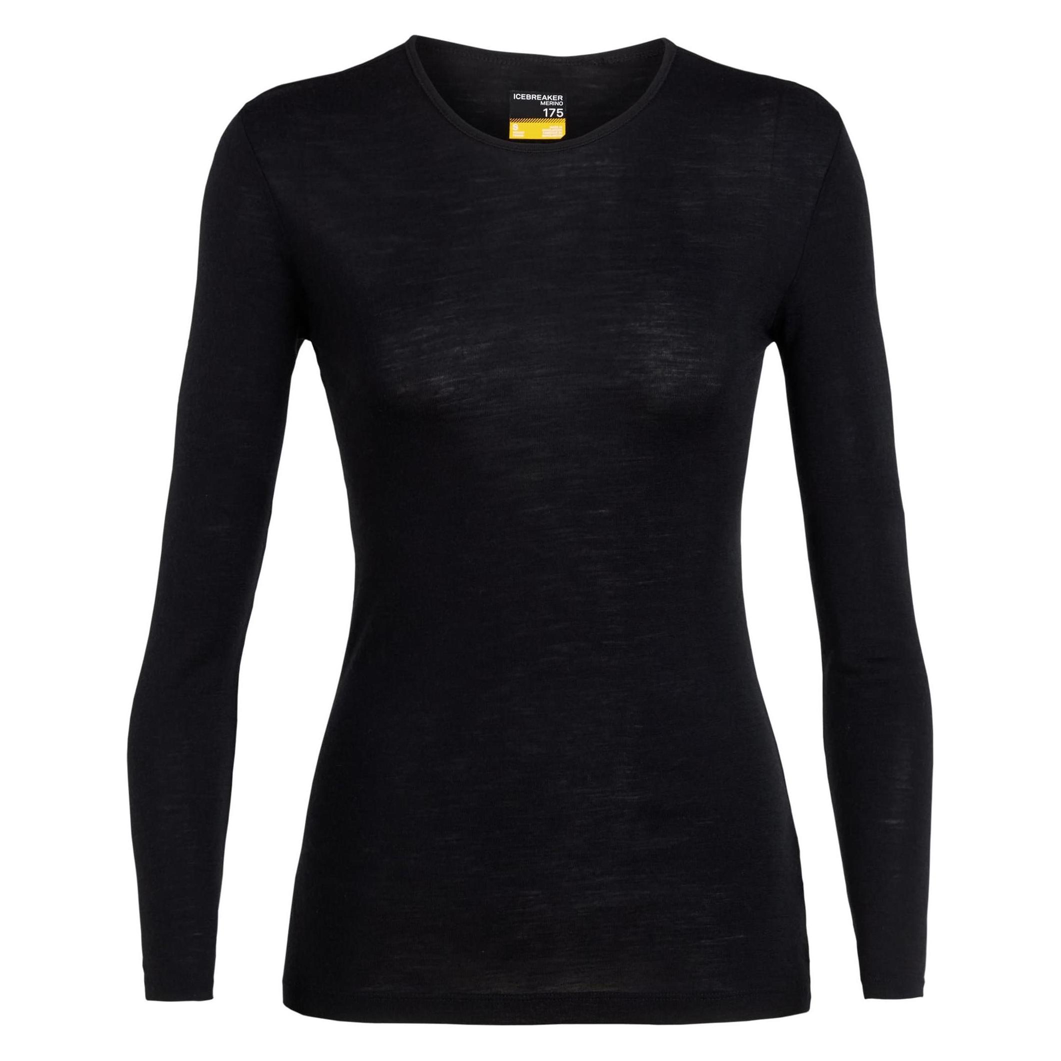Icebreaker, Damen, Funktionsshirt, Everyday (M), Schwarz, M