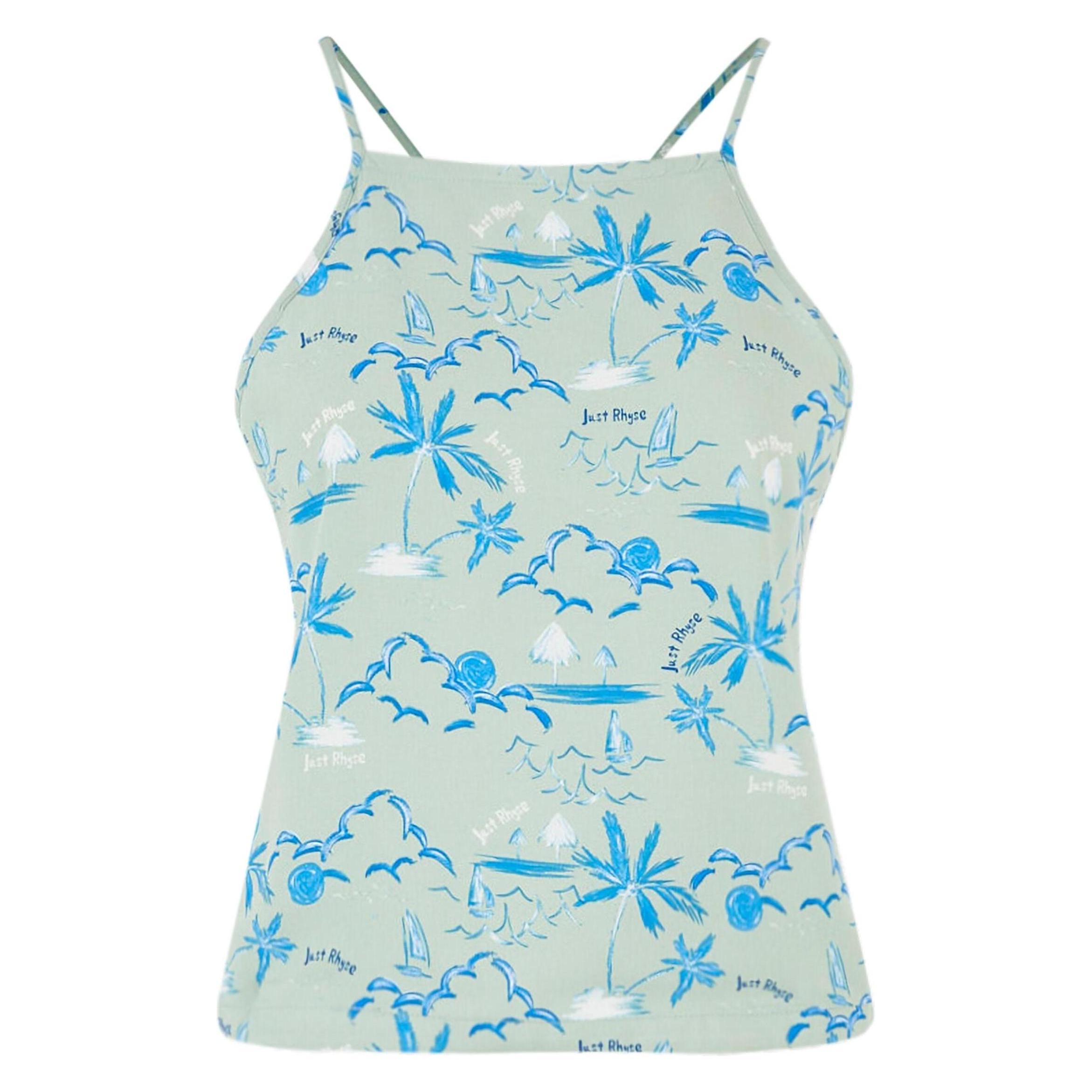 Just Rhyse, Damen, Shirts, Waikiki, Grün, (Xs)