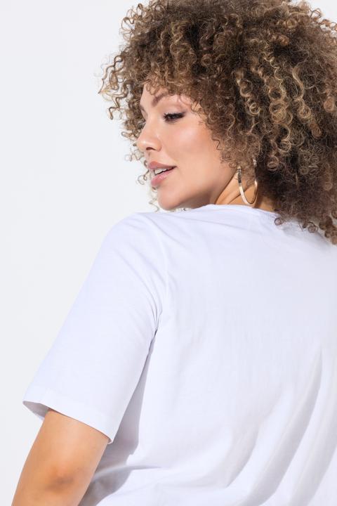 Produktbild Ulla Popken T-Shirt, Strauss, Classic, Rundhals, Halbarm (46, 48)
