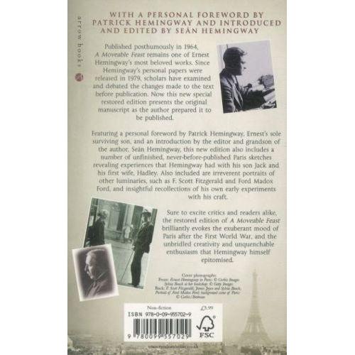 Thumbnail - A Moveable Feast, Fachbücher von Ernest Hemingway