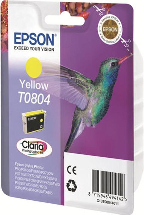Image du produit Epson T0804 Claria Photographic (Y)