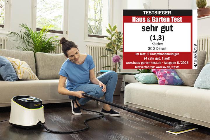 Actual product image Kärcher SC 3 Deluxe (3.50 bar, 1900 W)