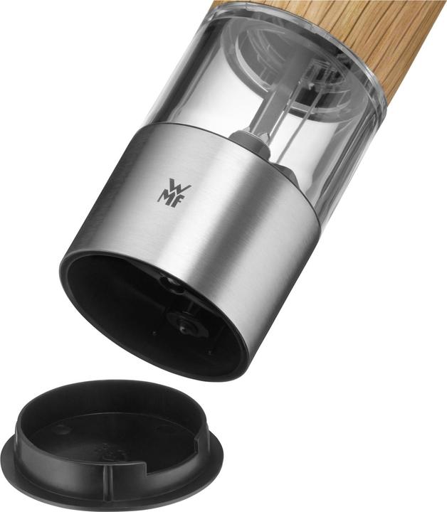 Productafbeelding WMF Elektrische Molen 21,5cm Zout- en Pepermolen Keramische Molen Eikenhout (Diverse kruiden, Peper, Zout)