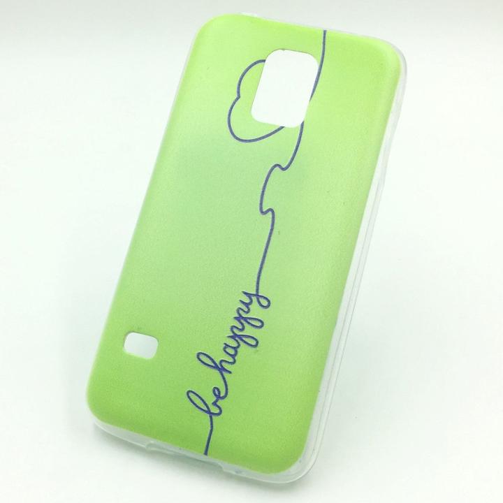 Produktbild König Design Schutz Handy Hülle für Samsung Galaxy S5 Mini Case Cover Bumper Etui Schale Grün (Samsung Galaxy S5 Mini)