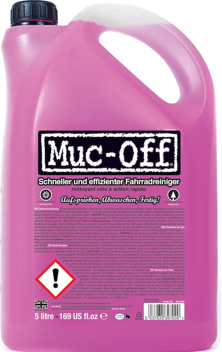Muc-Off Nettoyeur de vélos (5000 ml, Nettoyant pour vélo)