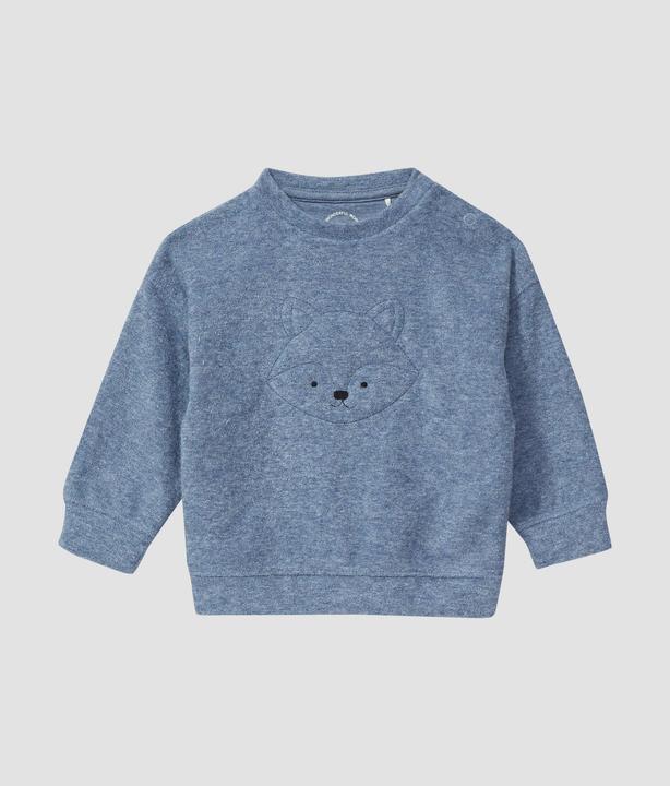 Produktbild s.Oliver Sweatshirt Warmes Sweatshirt mit Frontapplikation und Struktur (80)