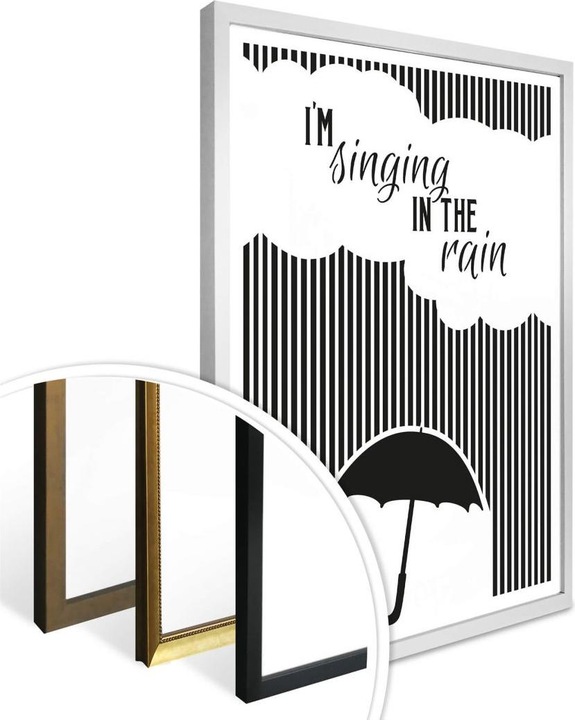 Produktbild Trenddeko I'm singing in the rain (24 x 30 cm)