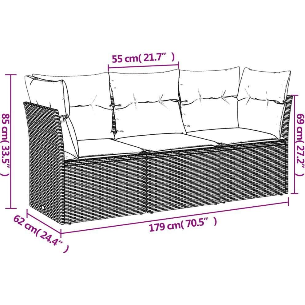 Thumbnail - VidaXL, Gartenlounge, Shae