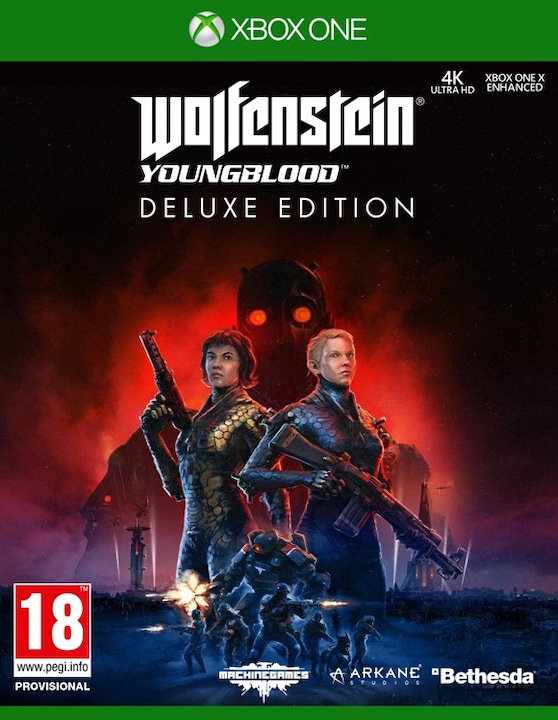 Bethesda Wolfenstein Youngblood - Deluxe Edition Premium English, Simplified Chinese, Koreani (Xbox One S, EN)