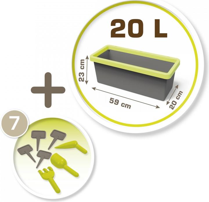 Actual product image Smoby Eden Planter Box