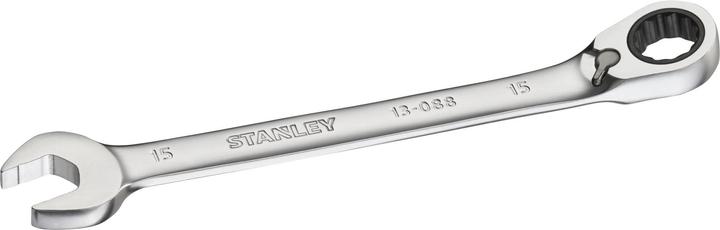 Actual product image Stanley Ratchet spanner, reversible, 15 mm (15 mm)