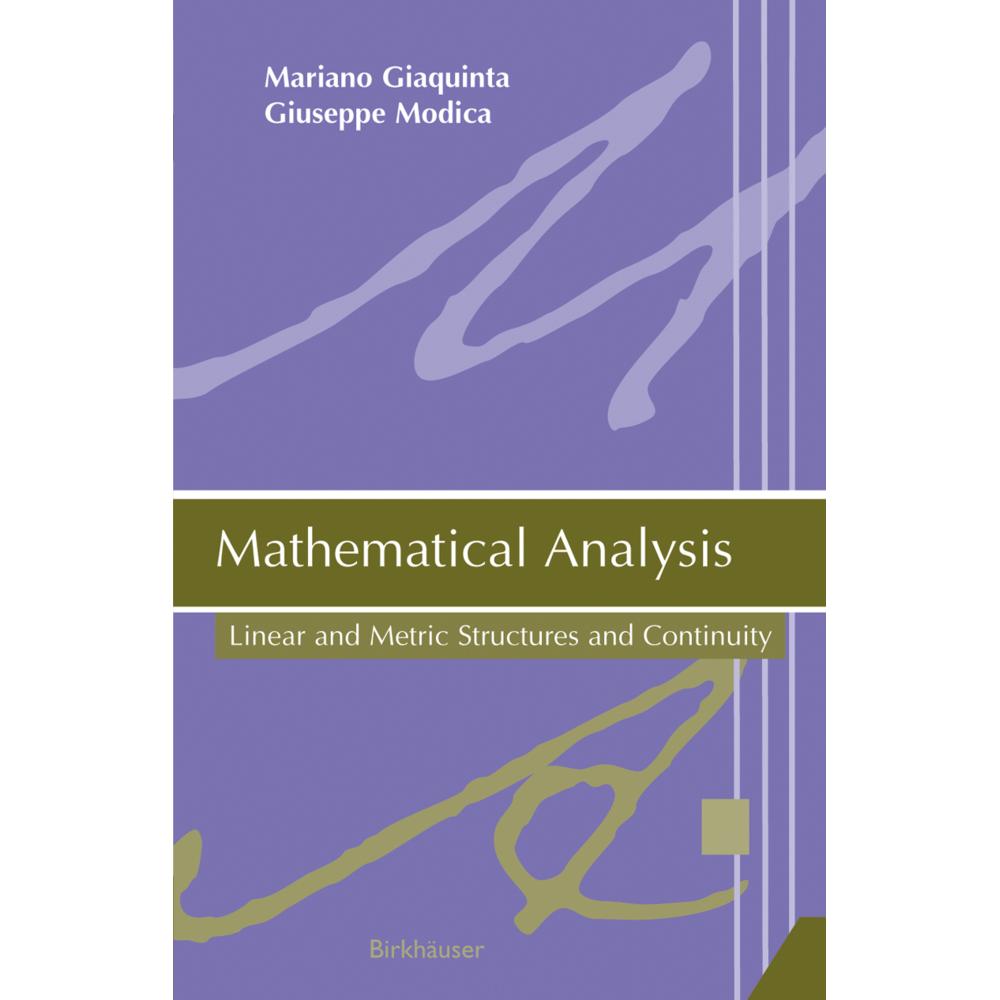 Mathematical Analysis, Fachbücher von Mariano Giaquinta, Giuseppe Modica